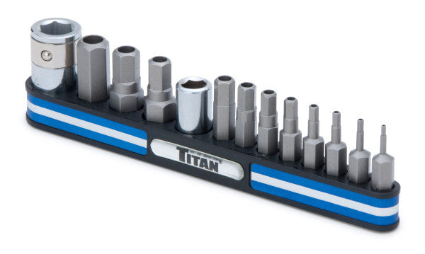Titan 13-Piece Metric Hex Bit Set by Titan