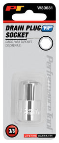 Performance Tool 17mm Drain Plug Socket by Performance Tool