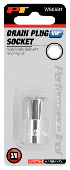 Performance Tool 17mm Drain Plug Socket by Performance Tool
