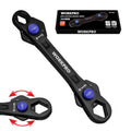 WORKPRO 12-in-1 Universal Adjustable Wrench w/Multi-Position Heads