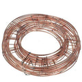 8" 20.3cm Flat Wire Wreath Making Ring Copper Frame