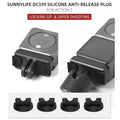 Anti-dropping Buckle Anti-release Lock Silicone Plug For Dji Action 2