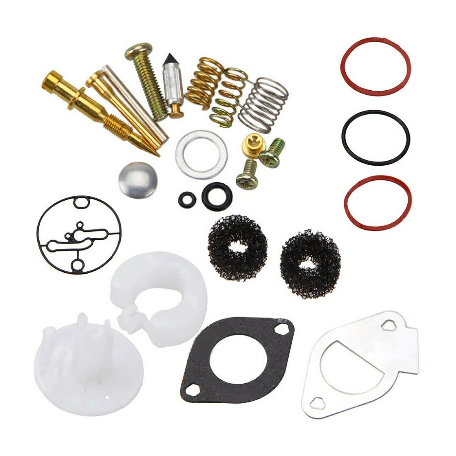 1set Carburetor Rebuild For Briggs Stratton Master Overhaul Nikki