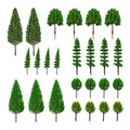 Realistic Trees For Ho Scale For Train Scenery And Diorama Setup