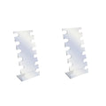 Lucite Acrylic Eyeglass Display Holder Countertop Eyewear 6 Pairs