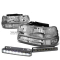Chrome Housing Amber Headlight+bump<wbr/>er | Built Supply Co