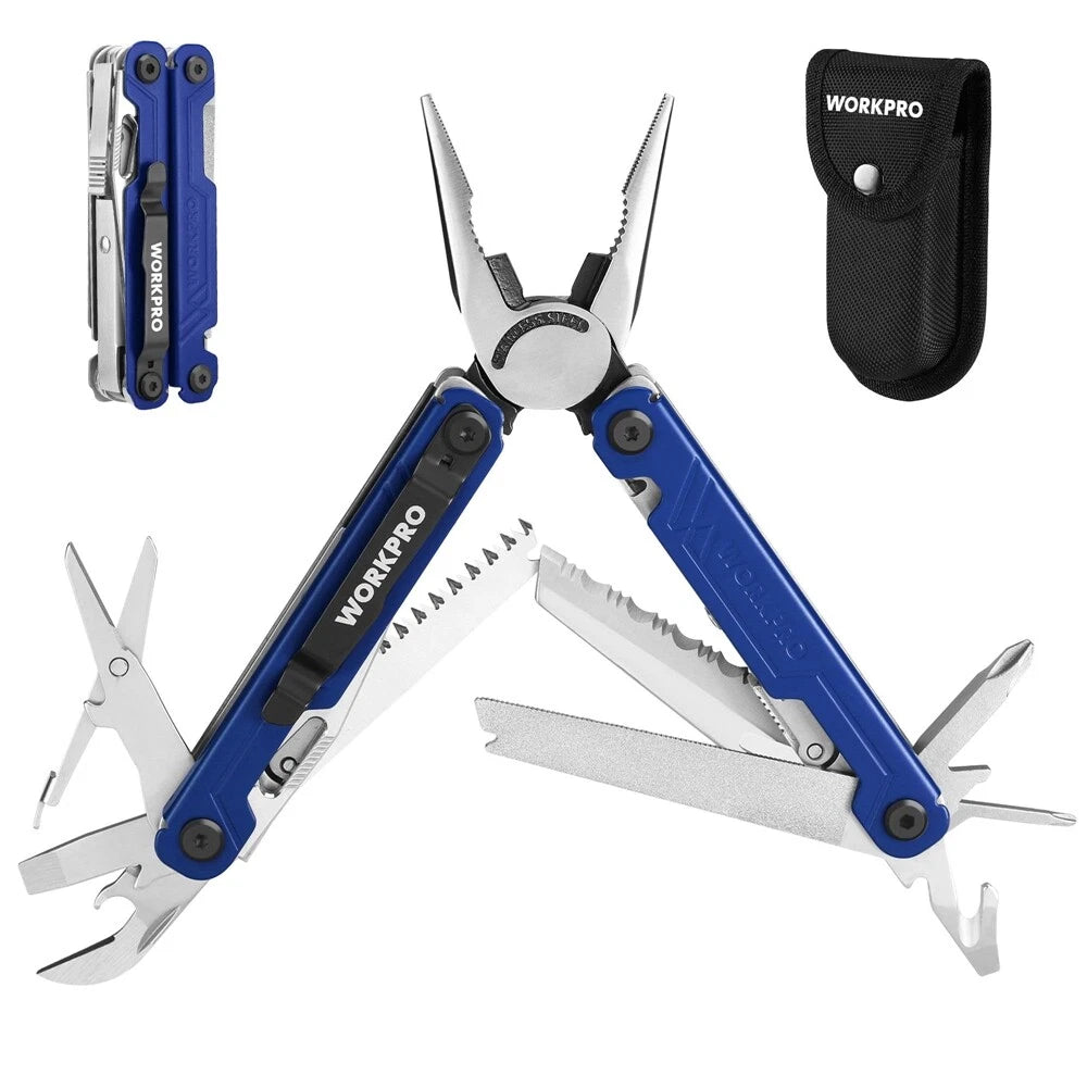 Workpro 18-in-1 Stainless Steel Multi Tool Plier | Built Supply Co