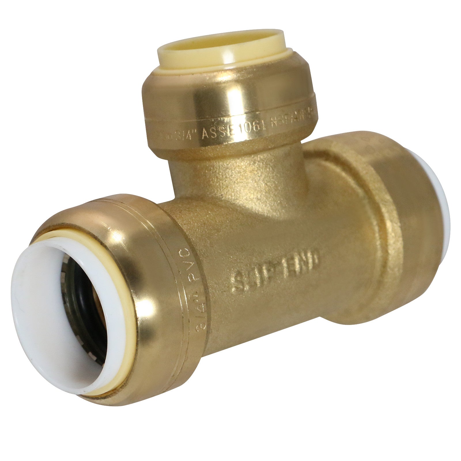 1 Pack XFITTING 3/4" PVC x 3/4" PVC x 3/4" CTS Push Fit