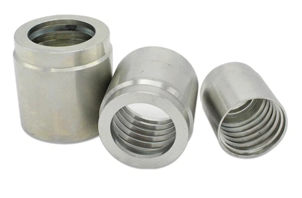 3/8" Carbon Steel Hydraulic Hose End Crimp Ferrule