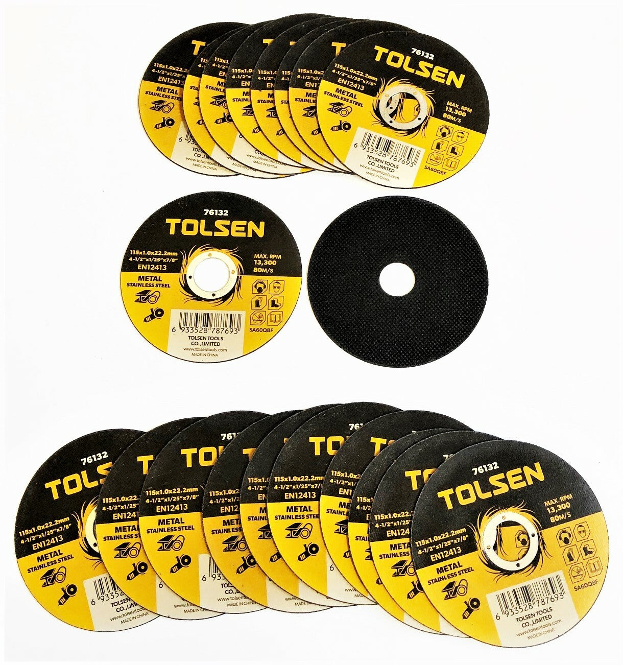 100 Tolsen Cutting Wheels