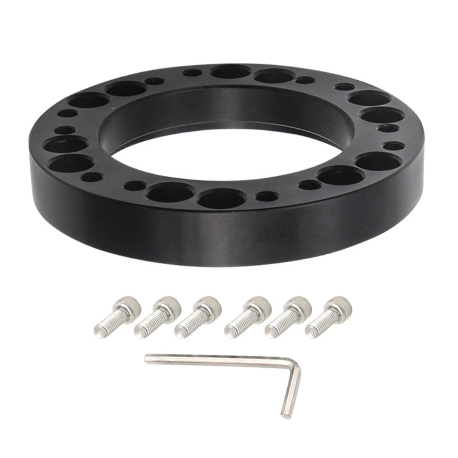 Aluminum Steering Wheel Hub Pcd Adapter Spacer Kit For Momo Nardi Omp