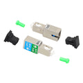 New Sc/apc Male To Sc/upc Female Adapter Fiber Optic Coupler