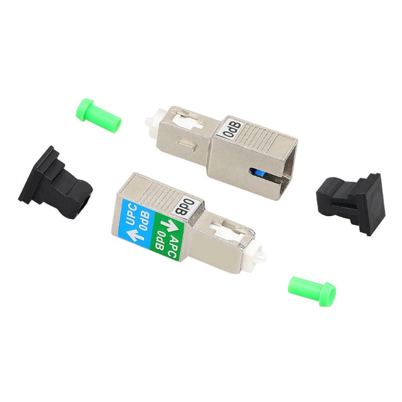 New Sc/apc Male To Sc/upc Female Adapter Fiber Optic Coupler