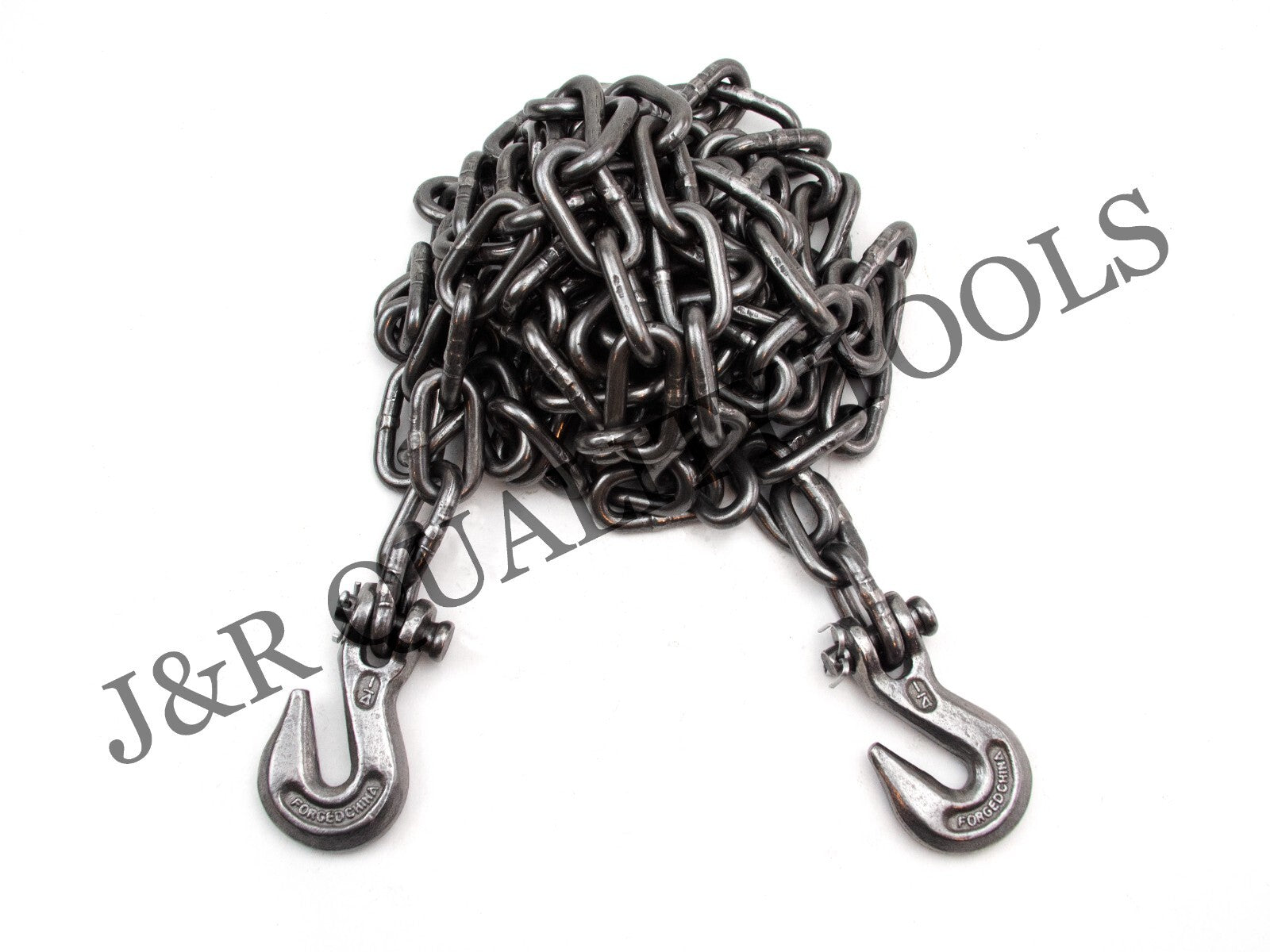 1/4" x 12ft Tow Chain with Hooks