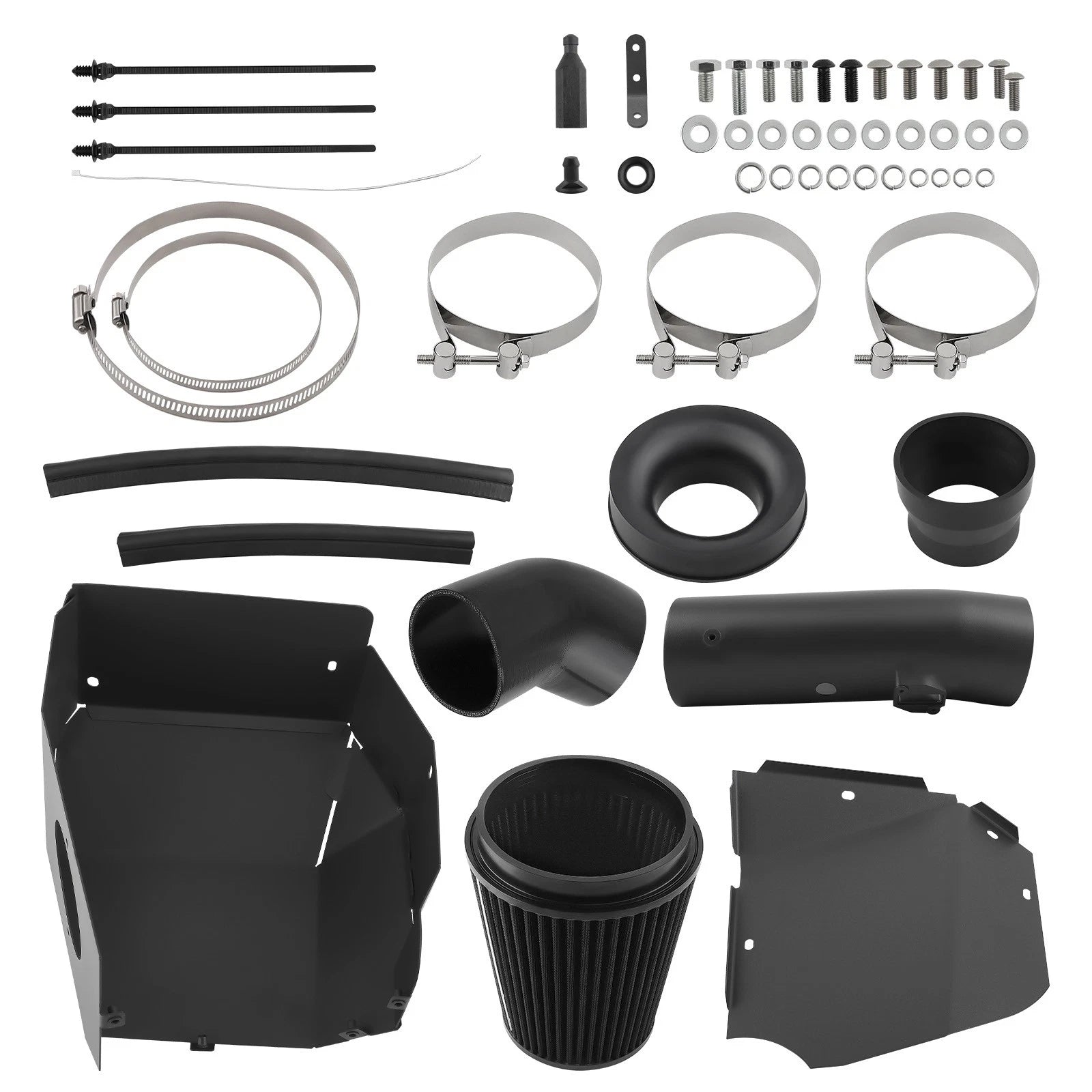Cold Air Intake &amp; Filter Kit for Ford F-250 F-350 Super Duty 4WD 6.7L V8 11-16