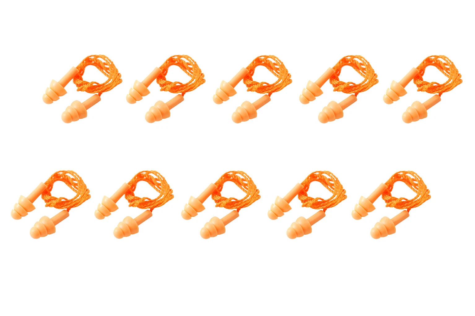 Soft Silicone String Corded Ear Seal Earplug Motor | Built Supply Co