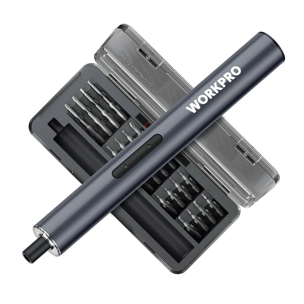 Workpro Mini Electric Screwdriver 20 In 1 Electric | Built Supply Co