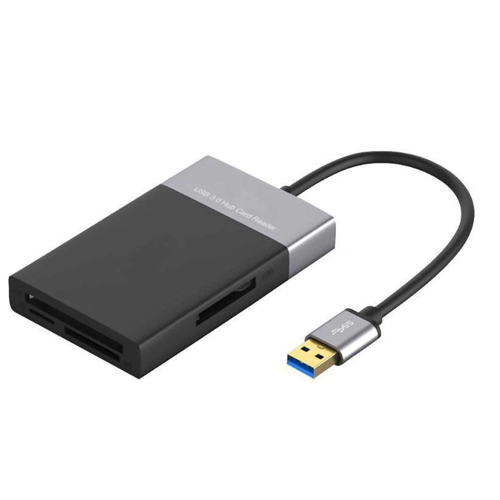 6in1 Usb 3.0 Hub Card Reader Cf Xqd Sd Tf Card Reader Adapter For