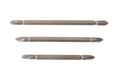 Long Reach Double Head Phillips #2 Screwdriver Power Bits: 90/110/125mm Length