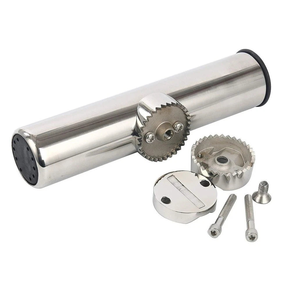 Fishing Rod Holder With 304 Stainless Steel Flat Head Tube Mount For