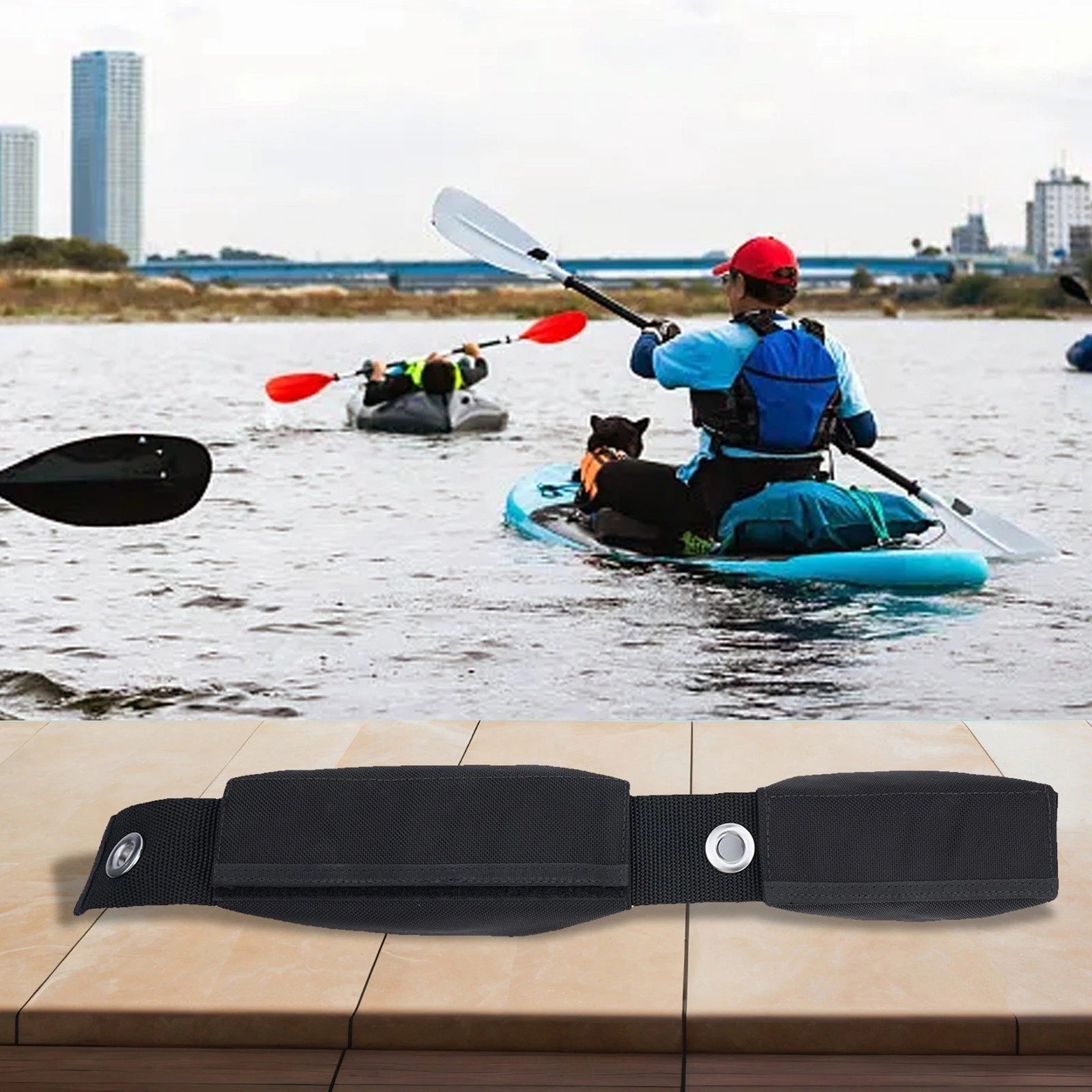 Tools Bag Outer Inner Weight Pocket System 13*6cm Adjustable Dive