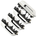 Door Handles Front &amp; Rear Set Pearl White for Ford F150 15 - 20 FL3Z1522405AA