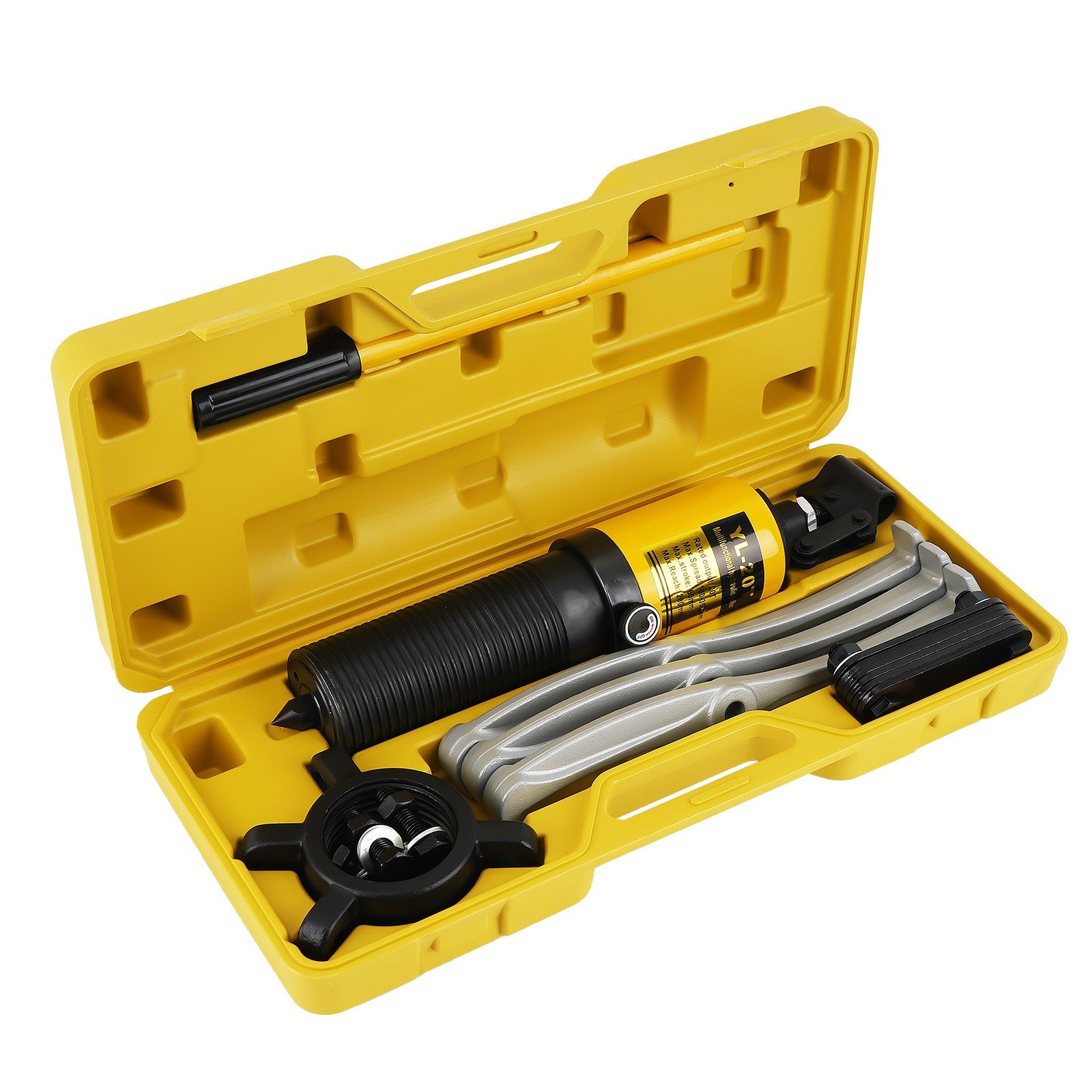 Hydraulic Gear Puller Set Separator Tool 20 Ton W/ Hydraulic Cylinder