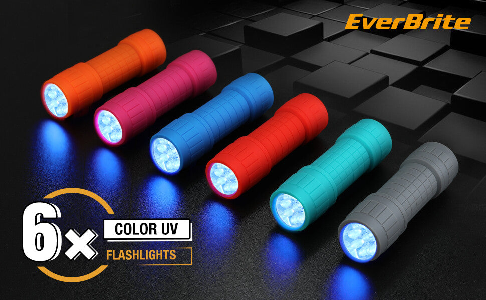 EverBrite Black Light Flashlight by EverBrite