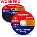 WORKPRO 20-Pack Cut-Off Wheels 3 Inch for Metal Cutting