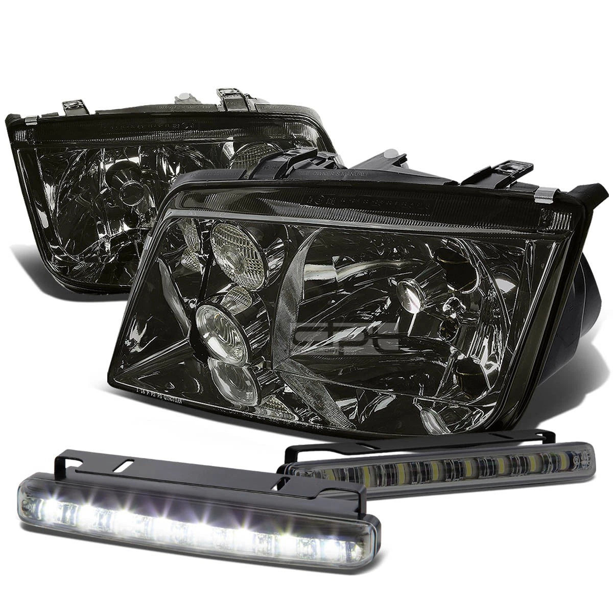 Smoked Housing Tinted Head+clear Signal+LED Fog | Built Supply Co