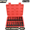 Cr-Mo 1/2" Drive Impact Torx Socket Bit Set by Unbranded