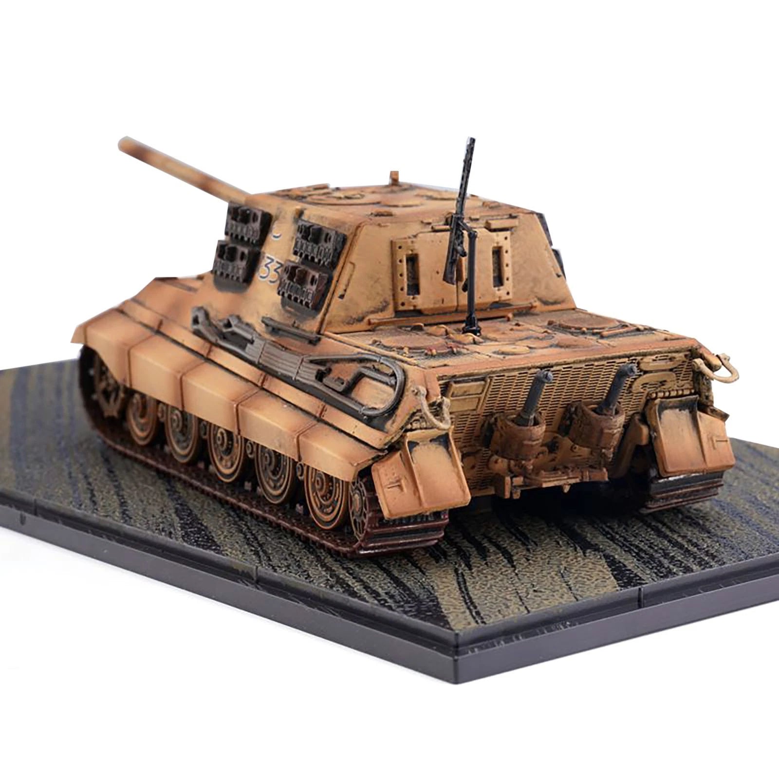 1:72 German Jagdtiger Hunting Tiger Tank 1945 Alloy Model Collection A
