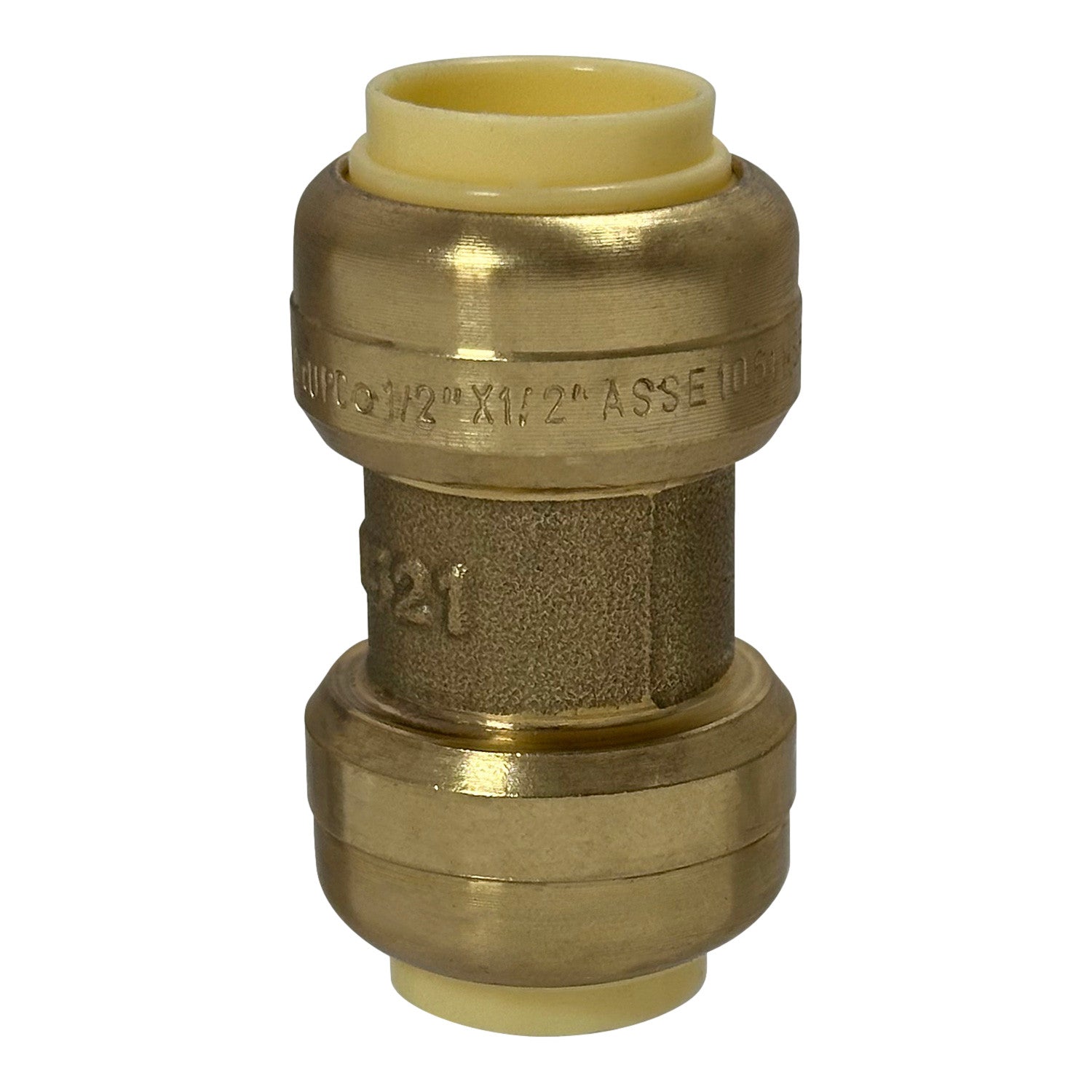 100 Pack XFITTING 1/2" Push Fit Couplings Fitting New!O