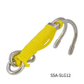 Scuba Double Head Hook With 316 Stainless Steel And Luminous 9 Core