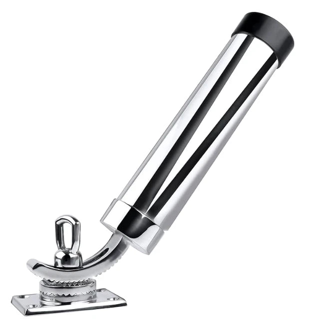 Rotating Fishing Rod Holder 304 Stainless Steel Base Plate 3.48 X