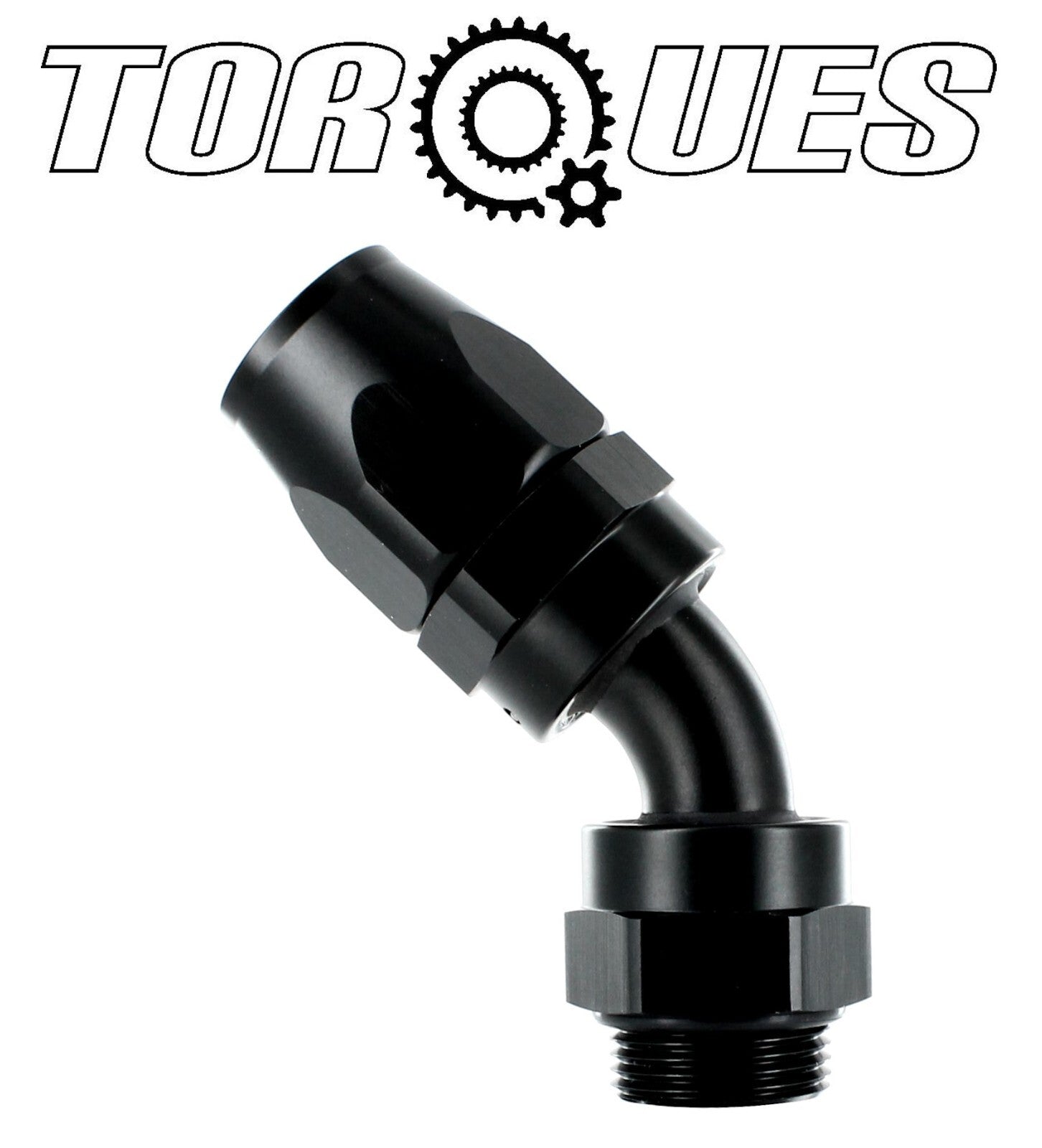 An -10 (10an) 45 Degree Fast Flow Hose Fitting to M22x1.5 Fits Setrab