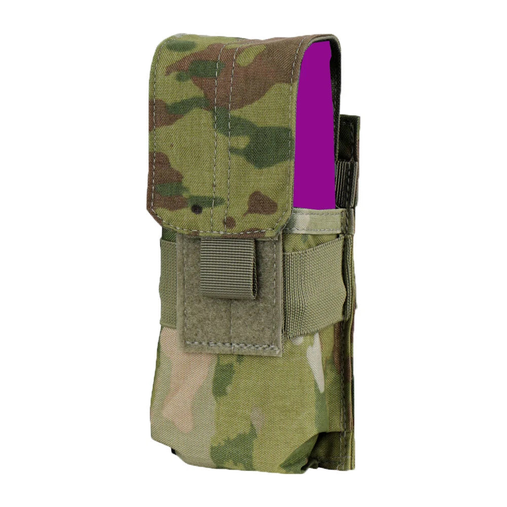 Tactical Single Mag Pouch Molle Pals Closed Top Scorpion