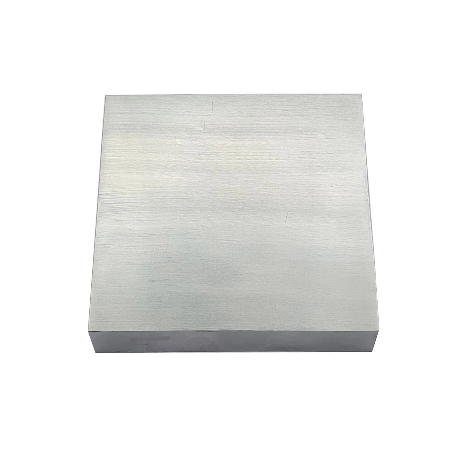 Steel Bench Block Square 4" X 4" X 3/4" -Flattening Hammering Metal