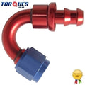An-6 90 Degree Quick Connect 5/16" Female Fuel Line O.e Adapter