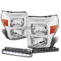 Chrome Housing Head+bumper+co<wbr/>rner+smoked Led | Built Supply Co