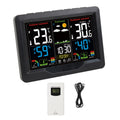 Digital Smart Lcd Weather Station Clock Calendar Thermometer Wireless