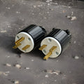 Lot 2 Ul Nema 6-15p Straight Electrical Plug 3 Wire 15 Amp 220V 240V