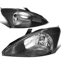 Fit 03-04 Ford Focus Factory Style Black Housing | Built Supply Co