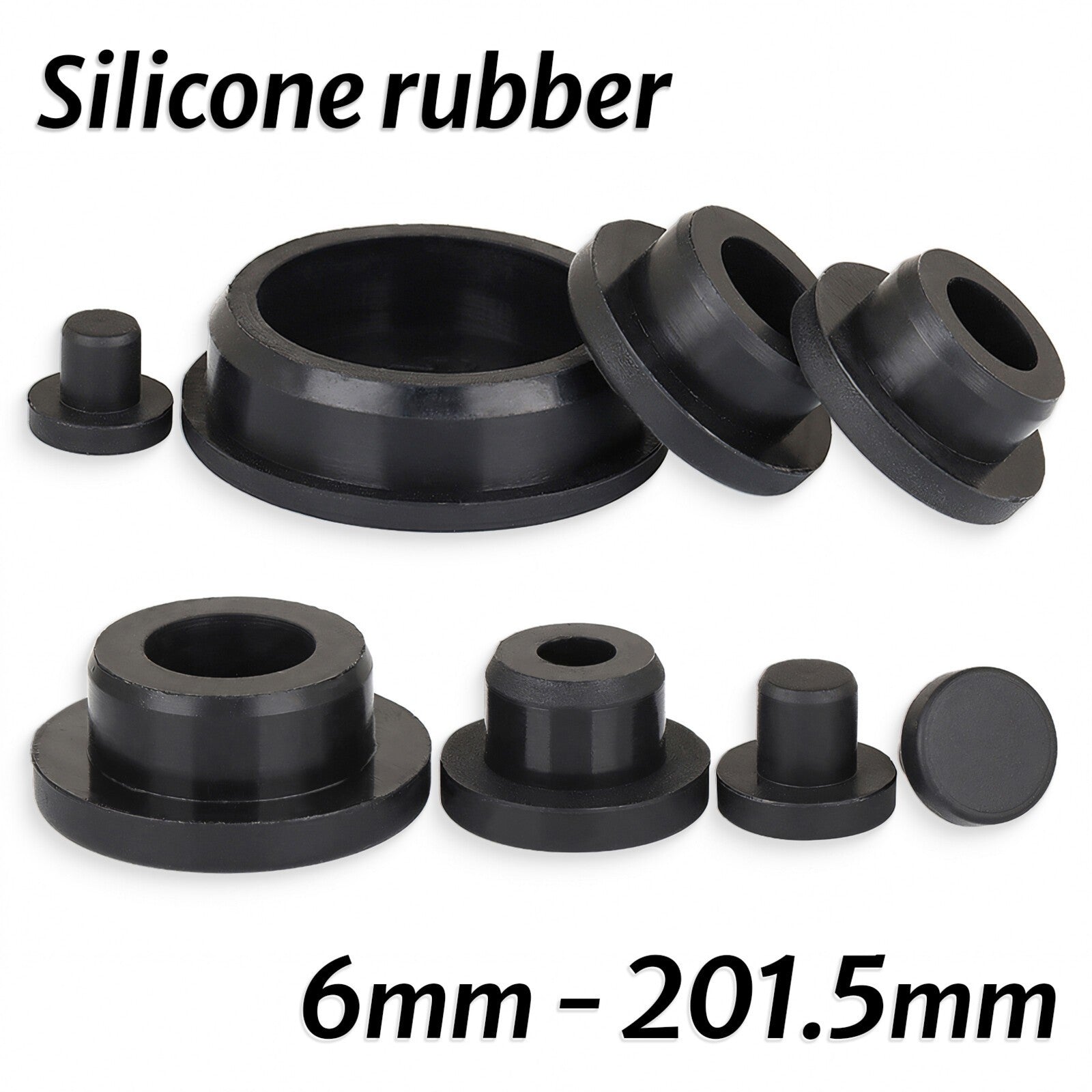Silicone Rubber Round Hole Plugs