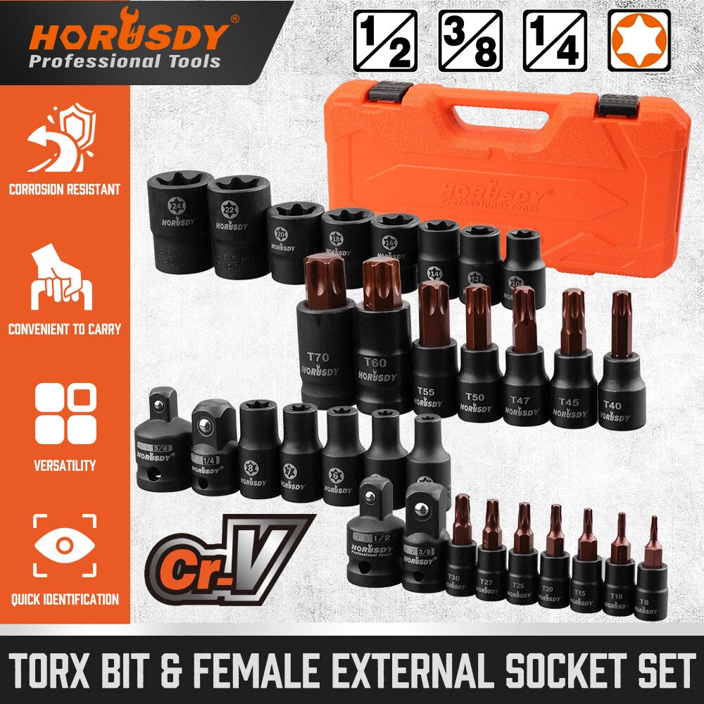 E Tamper Proof Security Star Female 1/4" 3/8" 1/2" | Built Supply Co