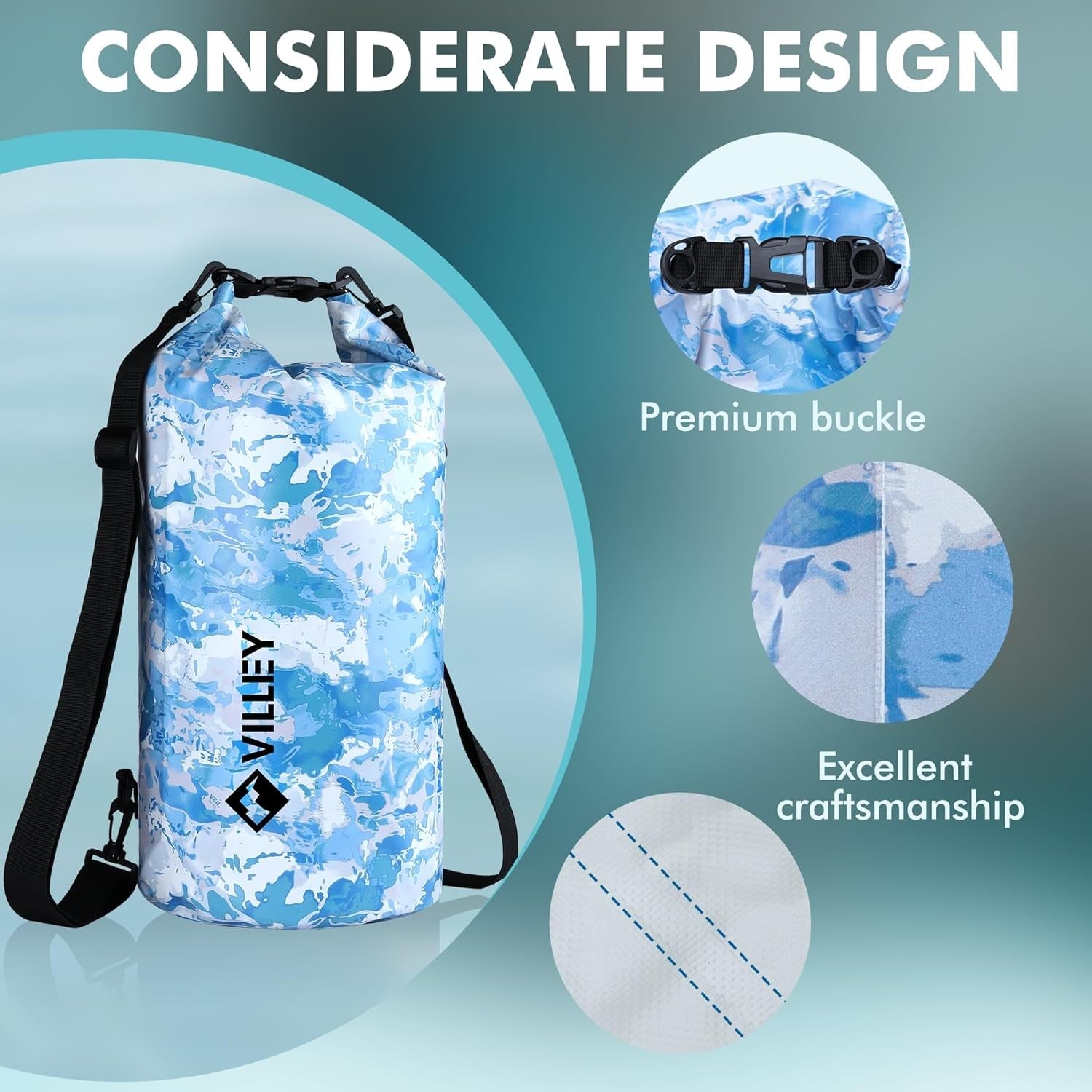 VILLEY 20L Waterproof Dry Gear Bag by VILLEY