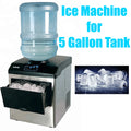 33 Lbs/day Portable Table Top Ice Maker Making Machine For 5 Gallon