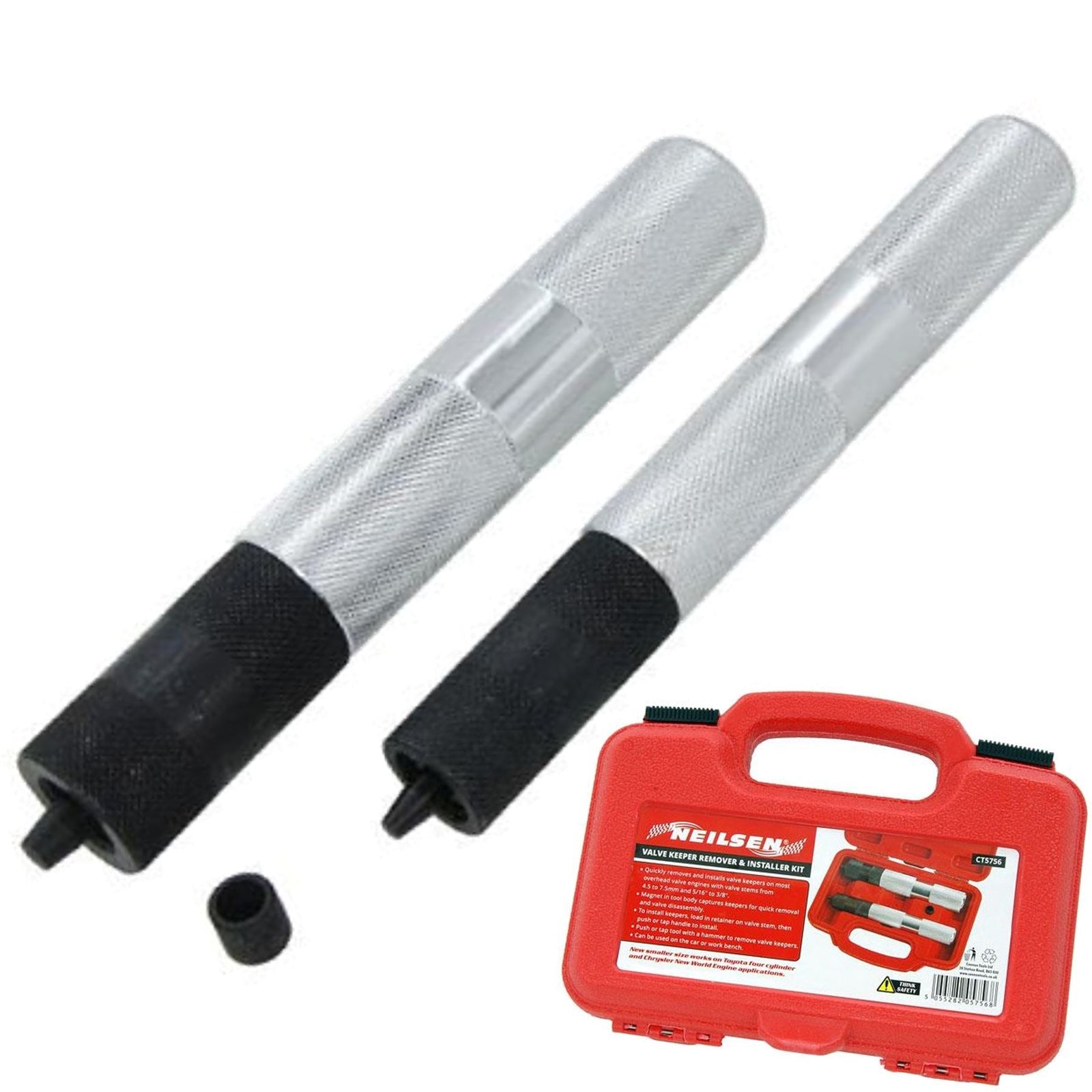 Neilsen Valve Keeper Remover And Installer Kit 4.5mm - 7.5mm by Neilsen