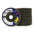 50 Pack 4.5" x 7/8" XL 80 Grit High Density Flap Discs Jumbo Grinding