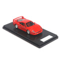 2.8in 1/64 Scale For Ferrari F40 Red Model Finished Vehicle Model Toy